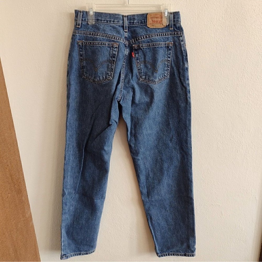 Vintage Levis 550 Classic Relaxed Tapered Denim Jeans Womens 12M - Picture 2 of 8